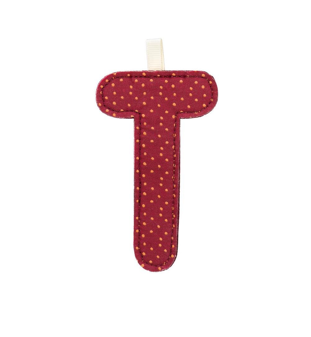 Fabric Alphabet letter by Lilliputiens