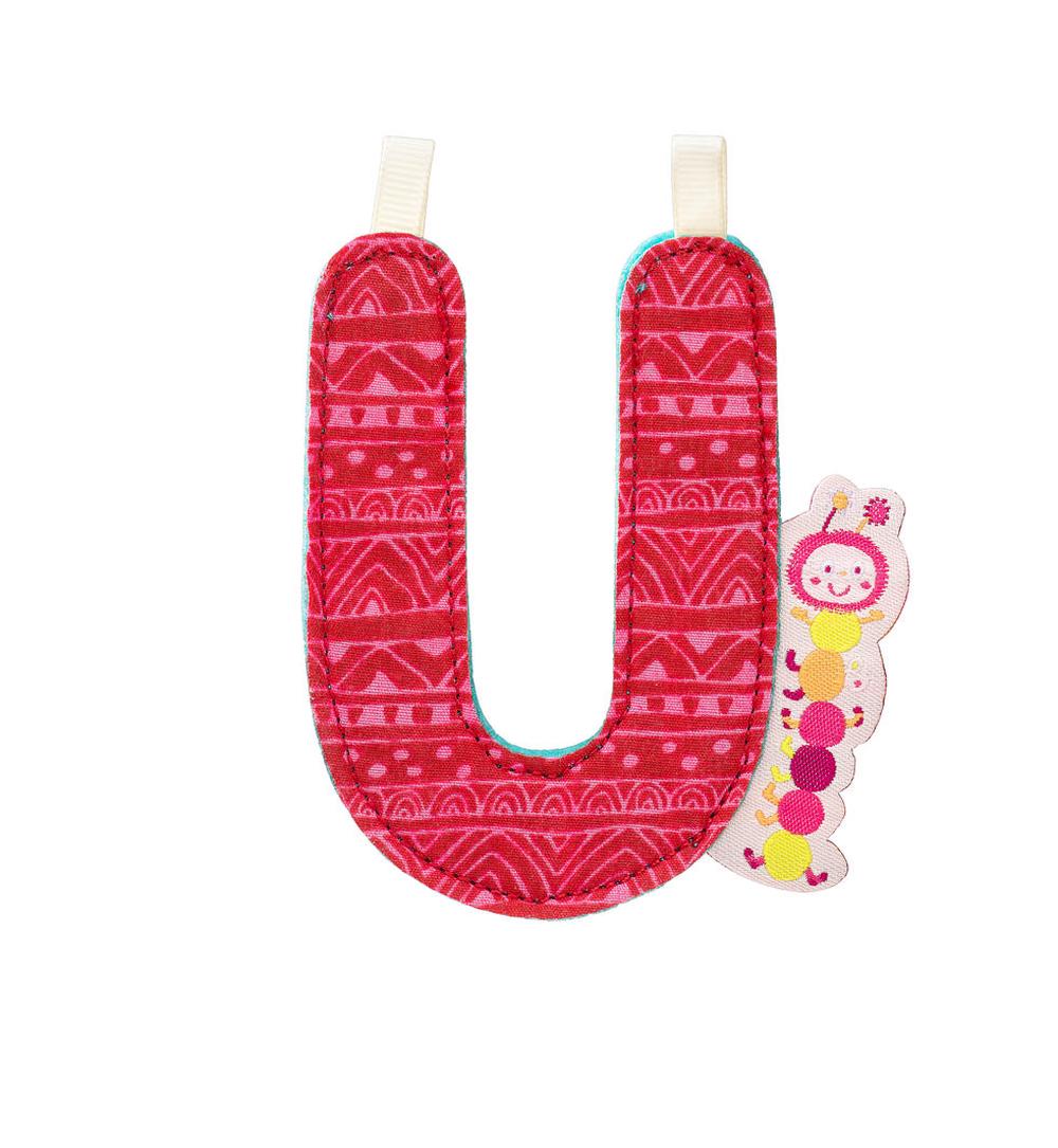 Fabric Alphabet letter by Lilliputiens