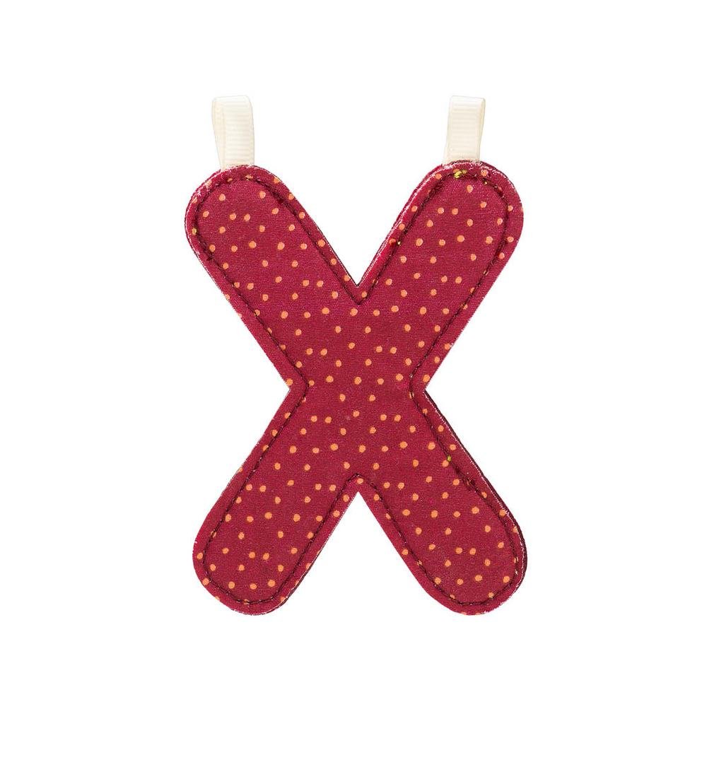 Fabric Alphabet letter by Lilliputiens