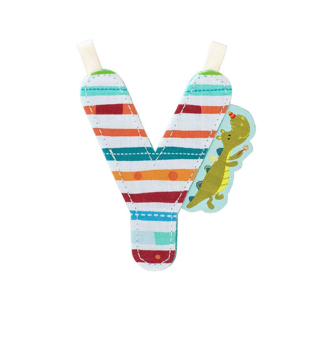 Fabric Alphabet letter by Lilliputiens