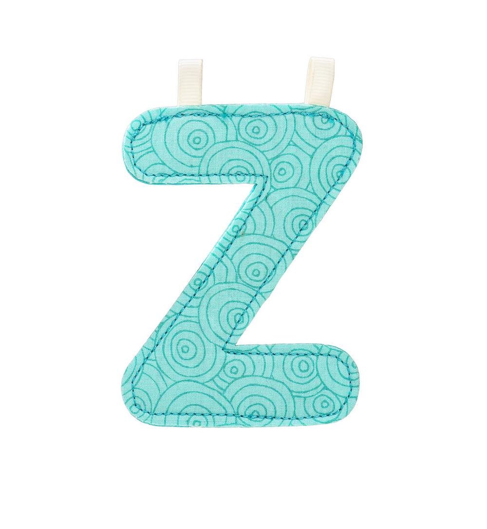 Fabric Alphabet letter by Lilliputiens